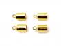 Gold Plated 6mm Cord End Cap